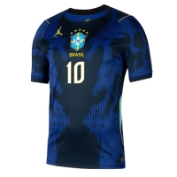 Camiseta Brasil Vinicius Junior #10 Segunda Equipación Replica Mundial 2026 mangas cortas